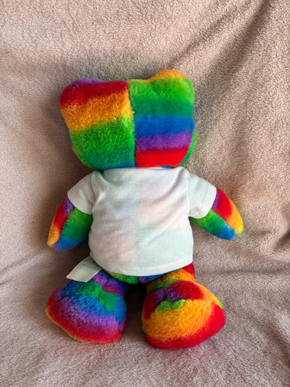 Build a Bear Rainbow Pride Frog Stuffed Plush - Picture 2 of 5
